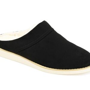 Women's Black Slip-On Shoes